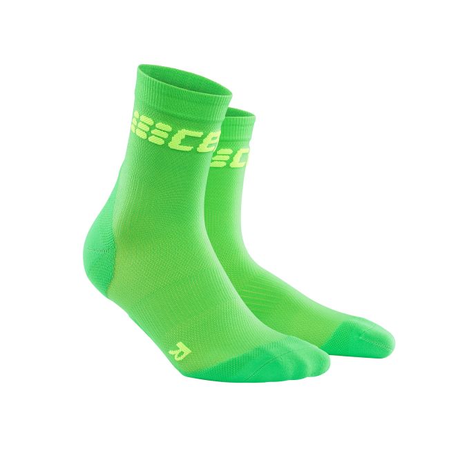 CEP Sosete scurte Ultralight W viper-verde