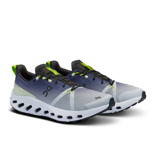 On Cloudsurfer Trail WP - pantofi alergare pentru barbati - Mov gri Black | Heather