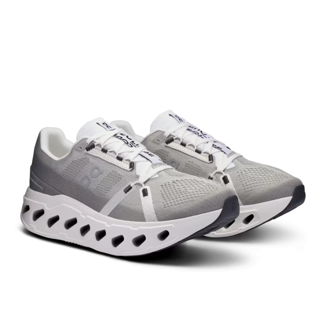 On Cloudeclipse - pantofi alergare pentru barbati - alb argintiu Alloy | White