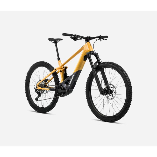 Orbea WILD H30 - bicicleta electrica e-MTB Trail full suspension 29&quot; - Corn Yellow - Metallic Night Black (Gloss)