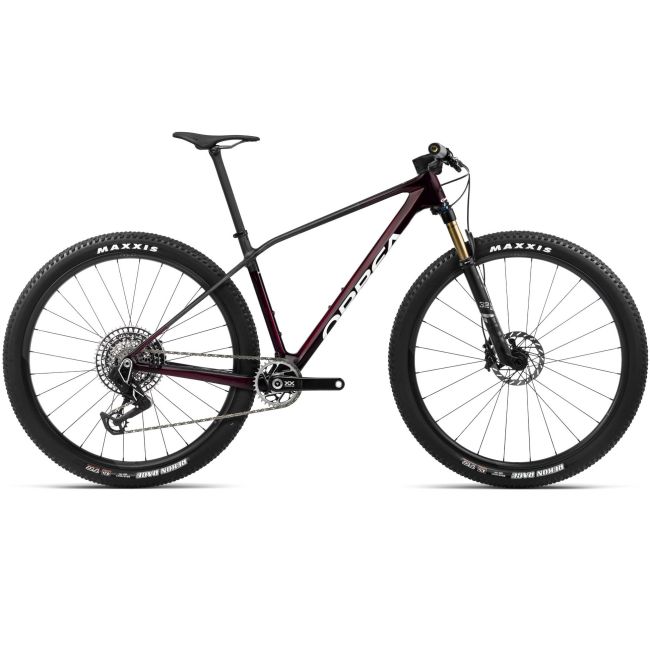 Orbea Alma M LTD - bicicleta MTB hardtail XC 29&quot; - rosu Red Wine Carbon View (Gloss) - Carbon Raw (Matt) - model 2024