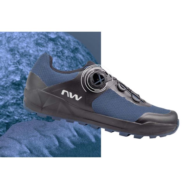 Northwave Corsair 2 - pantofi pentru ciclism MTB All Terrain - verde inchis padure negru