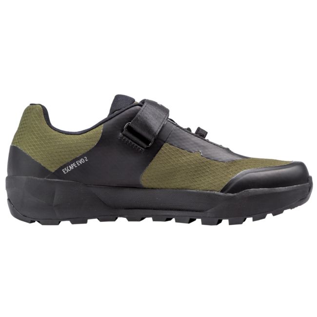 Northwave Escape Evo 2 - pantofi pentru ciclism MTB All Terrain - verde inchis army negru