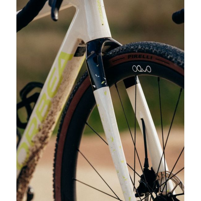 Orbea Terra H41 1X - bicicleta gravel - verde inchis Infinity Green-Ivory White (Gloss)