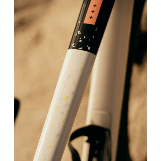 Orbea Terra M30TEAM - bicicleta gravel - alb Ivory White-Spicy Lime (Gloss)