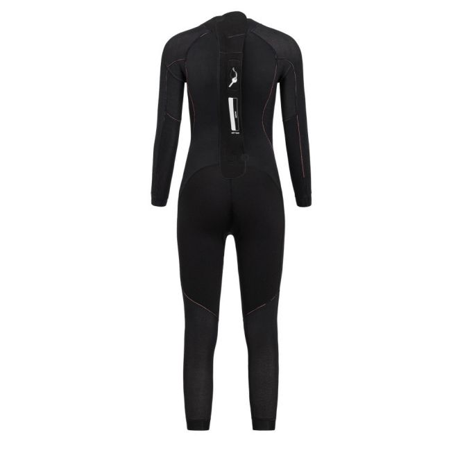 Orca - costum neopren ape deschise pentru femei vizibilitate sporita W Vitalis OpenWater HI VIS wetsuit - negru portocaliu