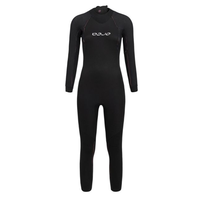 Orca - costum neopren ape deschise pentru femei vizibilitate sporita W Vitalis OpenWater HI VIS wetsuit - negru portocaliu