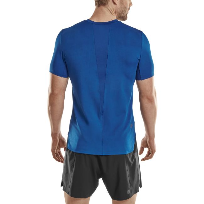 CEP - Tricou cu maneca scurta barbati The Run Shirt - albastru