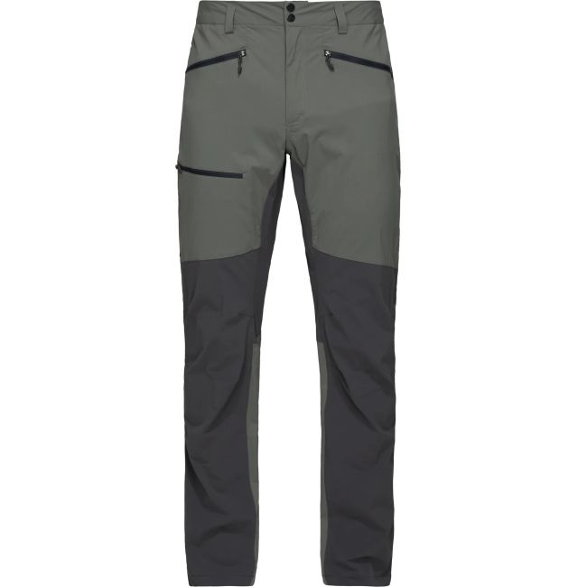 Haglofs - Pantaloni drumetie barbati Lite Flex pants - verde army beluga gri inchis magnetita