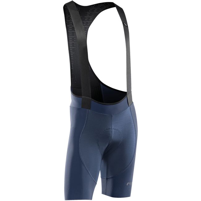 Northwave - pantaloni ciclism scurti cu bretele Fast Bibshorts - albastru inchis negru