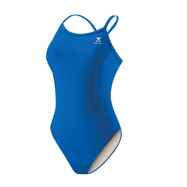 TYR - costum baie intreg pentru femei Durafast one Diamondfit - albastru royal