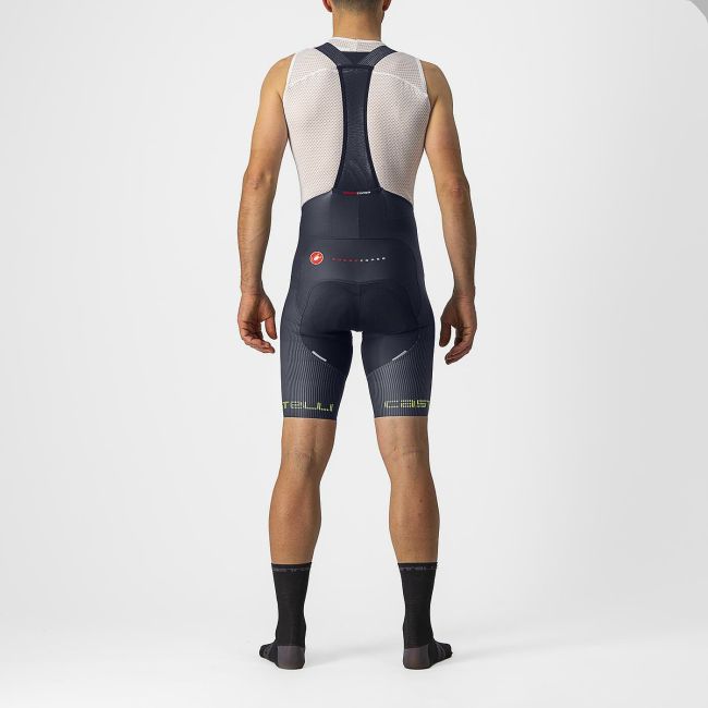 Castelli - pantaloni scurti pentru ciclism cu bretele Free Aero RC PRO bibshorts - bleumarin savile