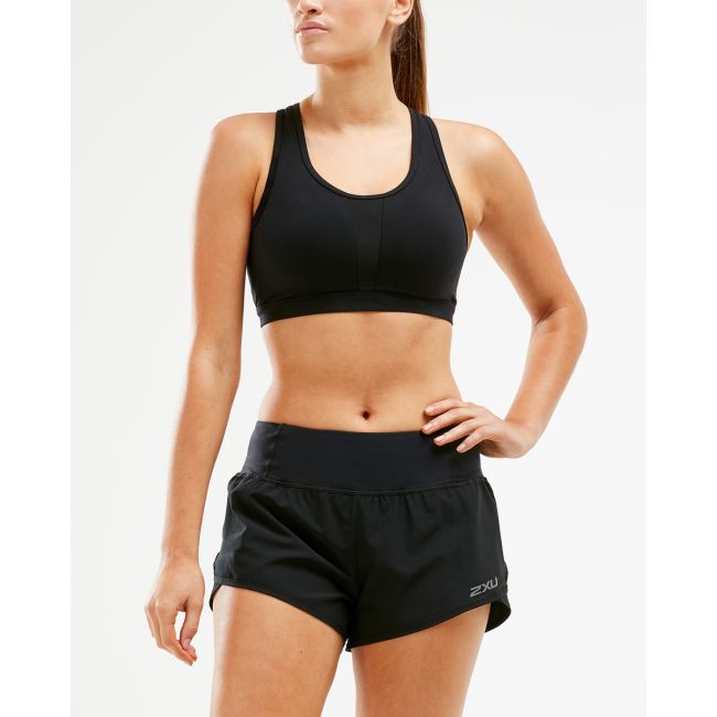 2XU - Bustiera sport pentru femei Active Crop - negru