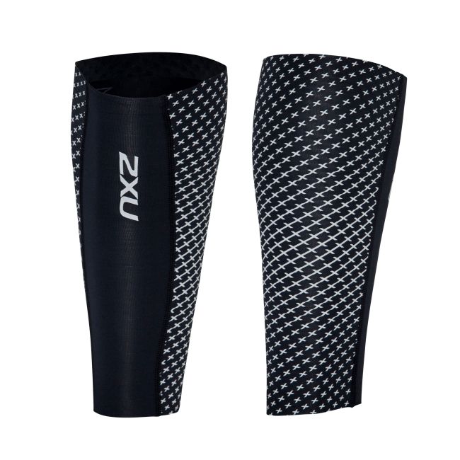 2XU - Compresii gamba - negre reflectorizante