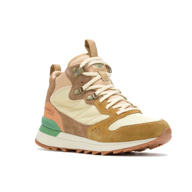 Merrell - pantofi sport - Alpine 83 Snkr Recraft Mid Waterproof W - Tan | Bronzer