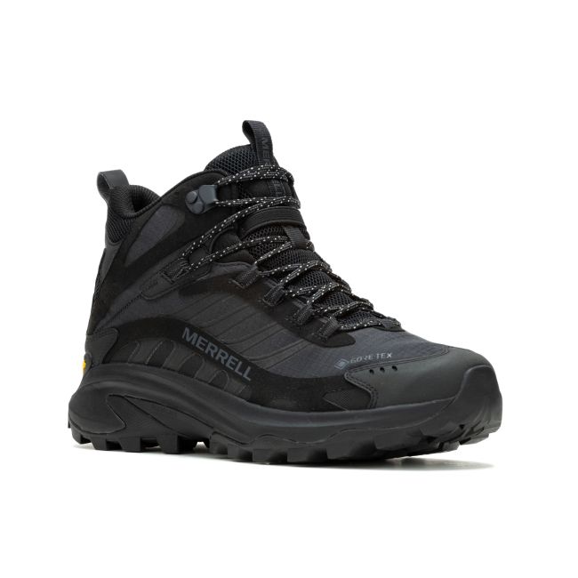 Merrell - ghete - Moab Speed 2 Mid GTX - Black | Noir