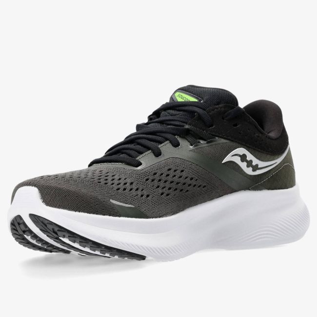 Saucony - pantofi alergare pentru barbati - Ride 16 - umbra I slime