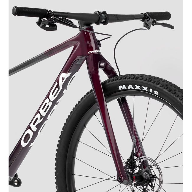 ALMA M TEAM - bicicleta carbon MTB 29" - Wine Red Carbon View (Gloss) - Carbon Raw (Matt) - 2024