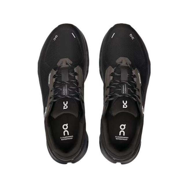 On - pantofi alergare pentru barbati - Cloudrunner 2 Waterproof - negru Magnet I Black