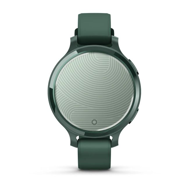 Garmin - Lily 2 Active - verde Jasper Green Bezel - curea de silicon Jaspers Green