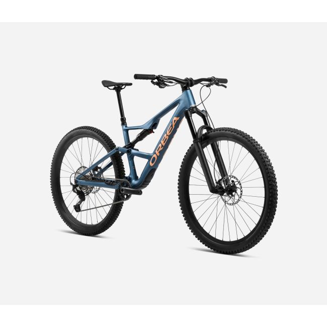 Orbea OCCAM SL H20 2024 - bicicleta Trail MTB full suspension 29&quot; - Slate Blue - Orange Cloud (Matt) cu componente custom