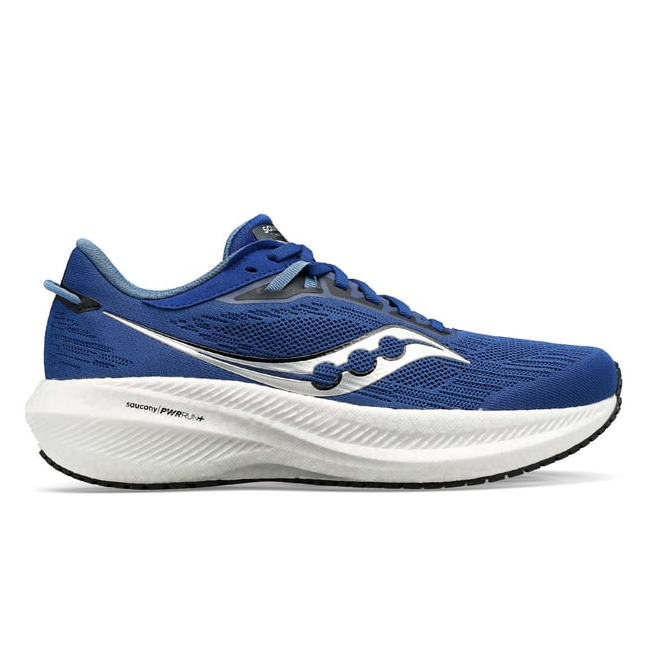 Saucony - pantofi alergare pentru barbati - Triumph 21 - Albastru indigo I black