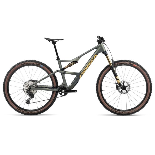 Orbea OCCAM SL M10 2024 - bicicleta Trail MTB full suspension 29&quot; - Spaceship Green - Corn Yellow (Matt)