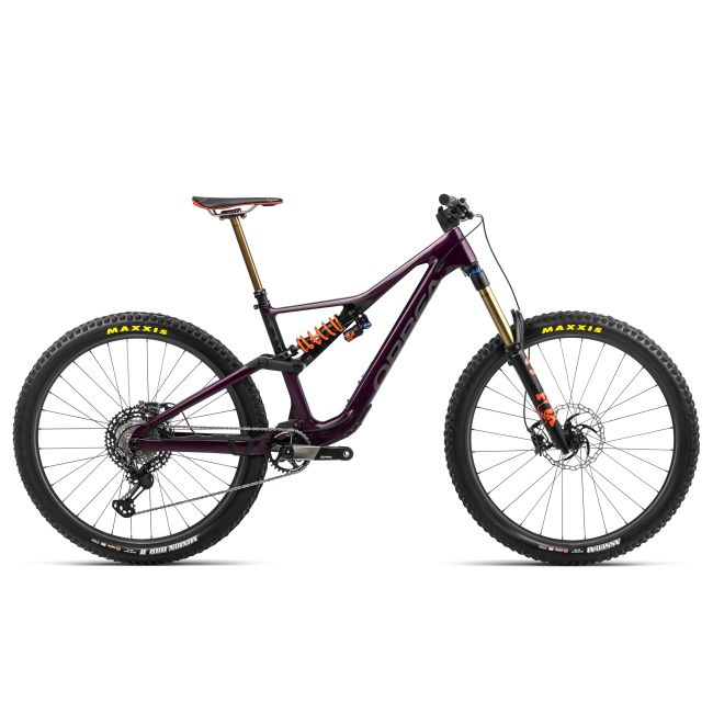 Orbea RALLON M-LTD 2023 - bicicleta Enduro MTB - visiniu Metallic Mulberry (Gloss) -Black (Matt)