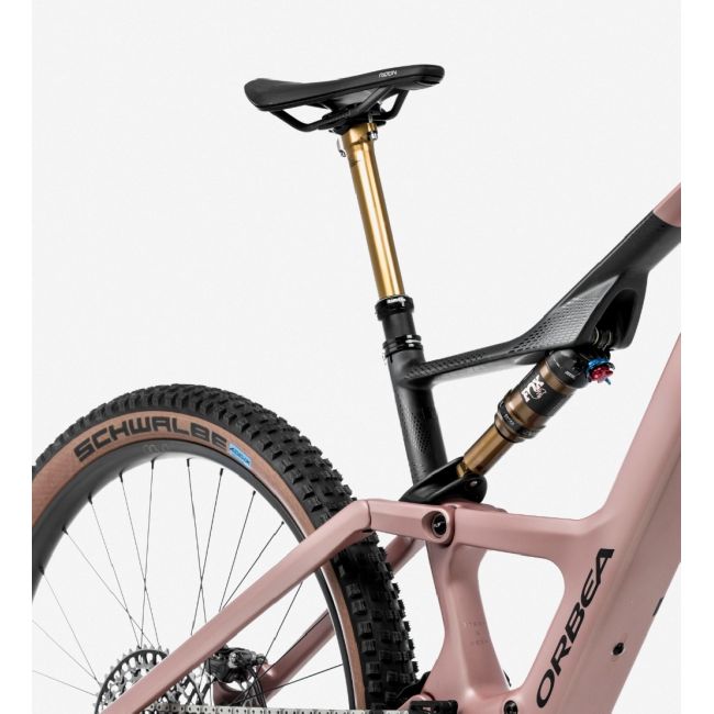 Orbea RISE SL M20 2025 - bicicleta electrica MTB full suspension 29&quot; - Desert Rose - Carbon Raw (Matt)