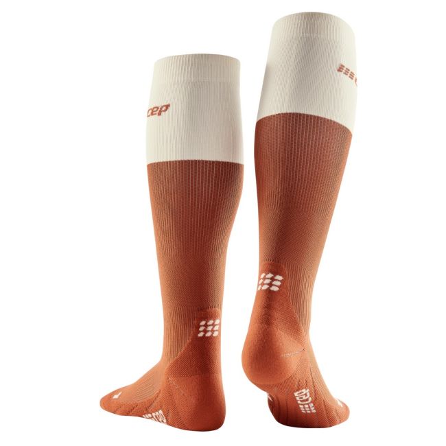 CEP - sosete compresie inalte - Bloom Socks Running tall W - Ginger