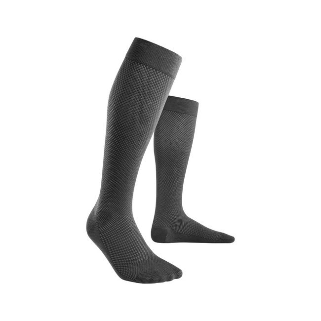 CEP - sosete compresie inalte - Business Compression Socks W - Tall v2 - Grey