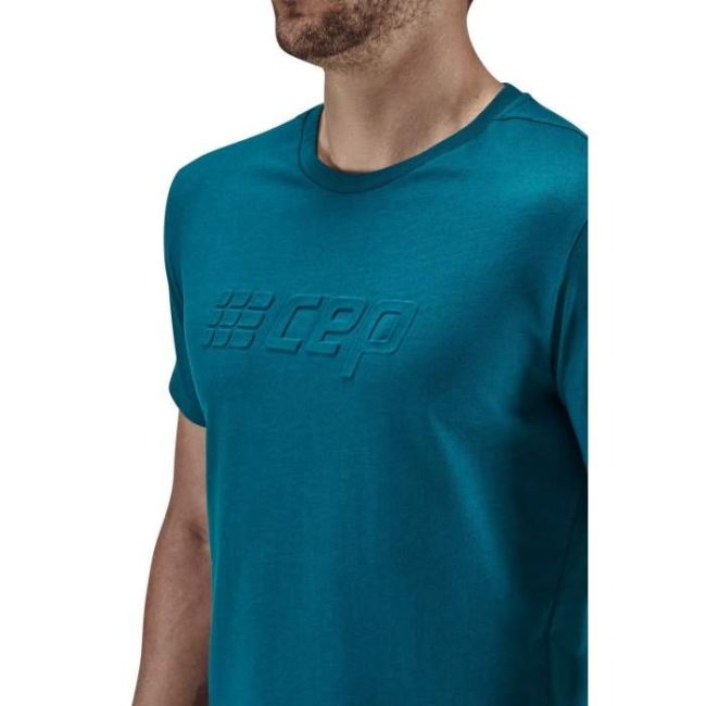 CEP - tricou cu maneca scurta - Crew Shirt - Petrol