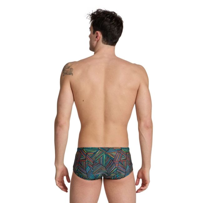 Arena - costum inot barbati - boxer - Overview Low Waist - Black | Multi