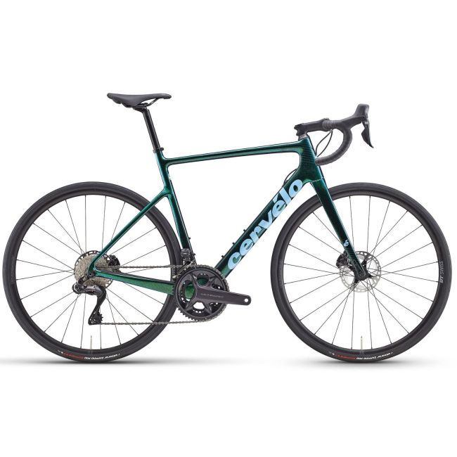 Cervelo Caledonia - bicicleta sosea carbon Ultegra Di2 - oasis