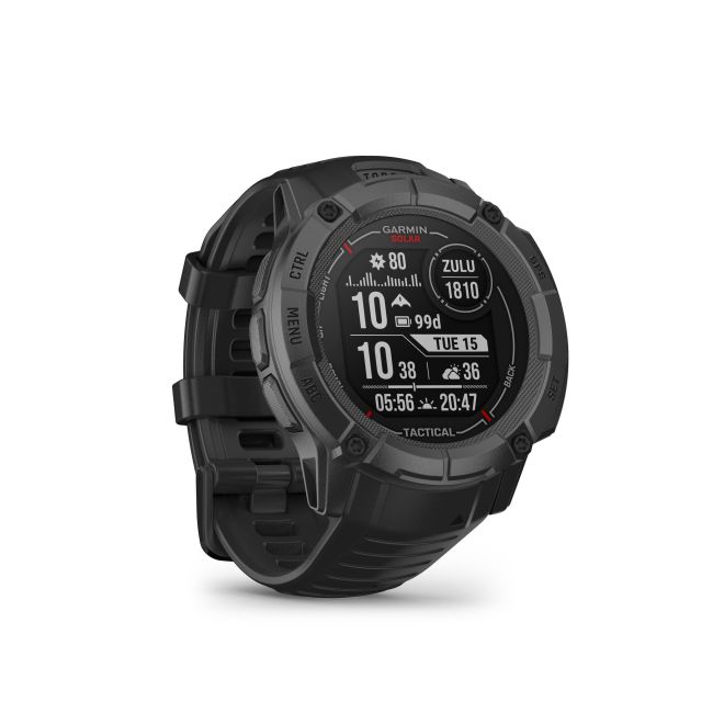 Garmin Instinct 2X Solar Tactical Edition - smartwatch robust cu GPS - Negru