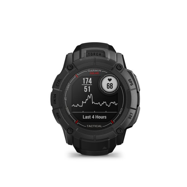 Garmin Instinct 2X Solar Tactical Edition - smartwatch robust cu GPS - Negru