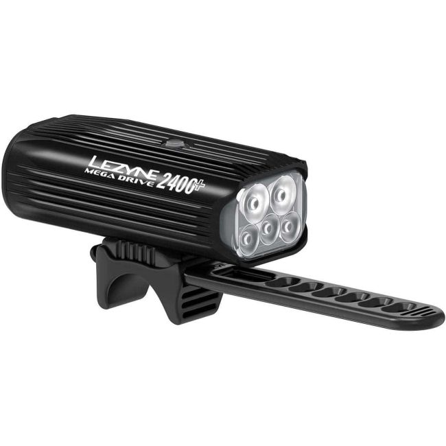 Lezyne - Mega Drive 2400+ - Lumina fata reincarcabila USB - LOADED KIT 2400 Lumeni