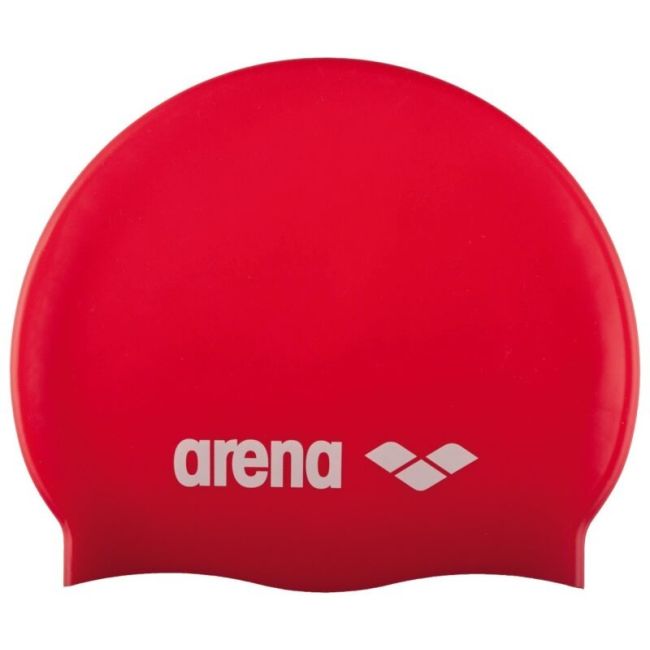 Arena - casca inot silicon - copii - Classic - Rosu | Alb