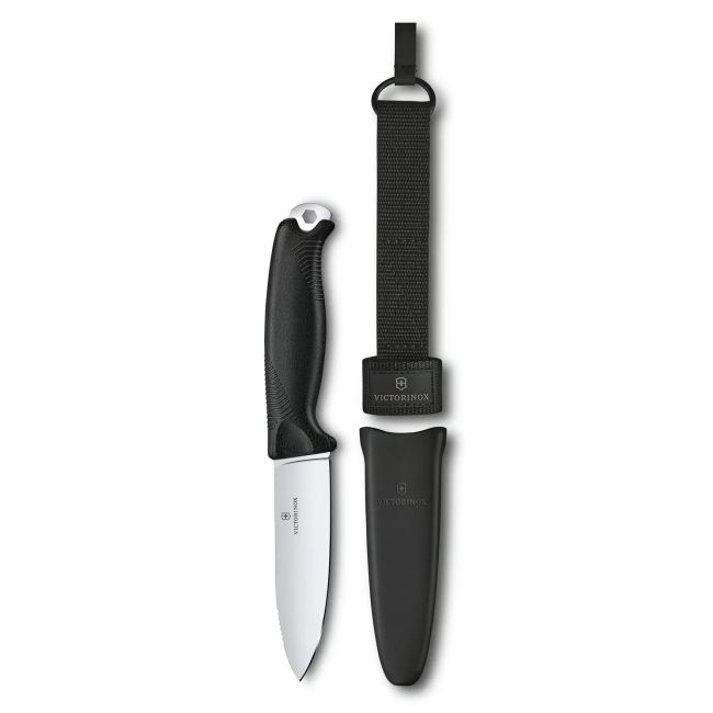 Victorinox - cutit outdoor Venture, 5 functii - argintiu negru