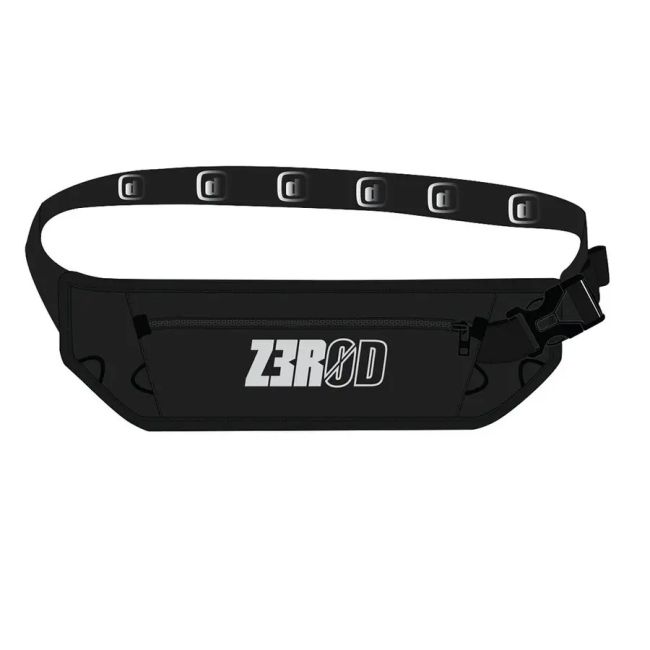 Z3R0D - centura alergare cu buzunar - running belt - negru