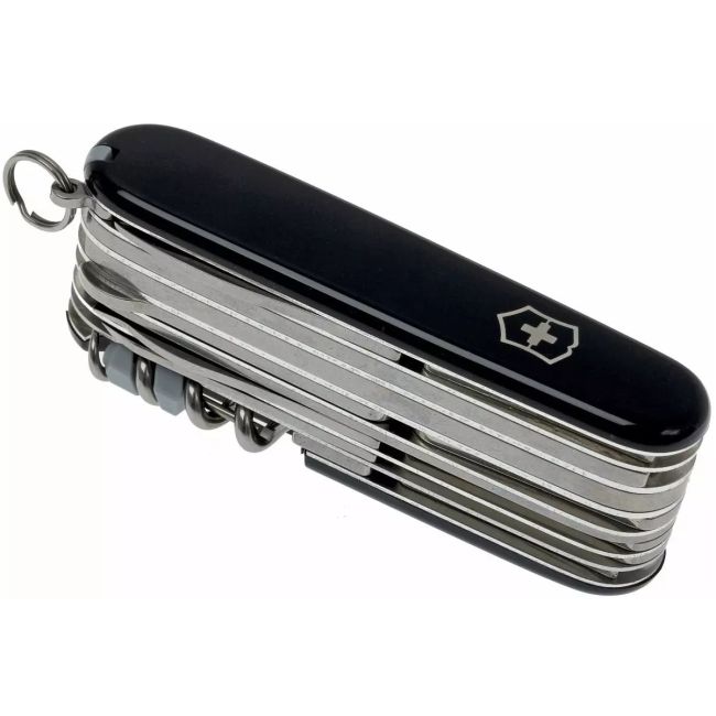 Victorinox - briceag multifunctional swiss champ, 33 functii - argintiu negru