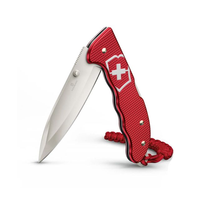 Victorinox - briceag pliabil Evoke Alox, 5 functii - argintiu rosu