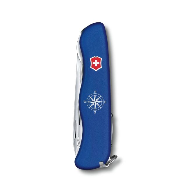 Victorinox - cutit de buzunar navigatie Skipper knife, 18 functii - argintiu albastru