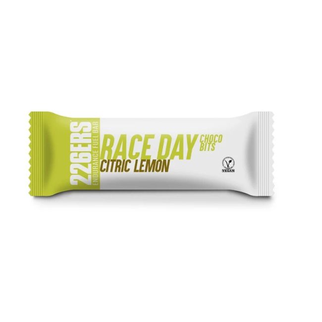 226ers - baton energizant endurance fuel bar - race day - bucatele ciocolata choco bits lamaie - 40g