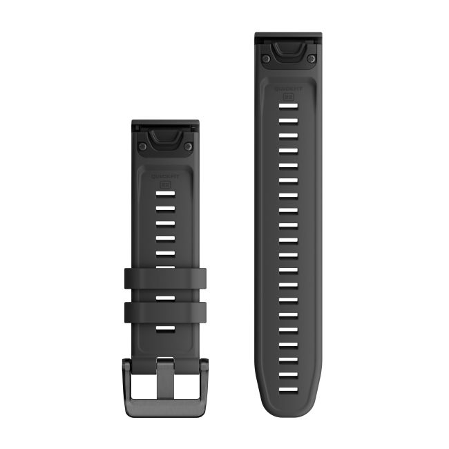 Garmin QuickFit 22 - curea silicon - gri Graphite