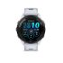 Garmin - Forerunner 265 ceas multisport cu GPS AMOLED - Ramă neagră cu carcasă Whitestone şi curea din silicon Whitestone/Tidal Blue